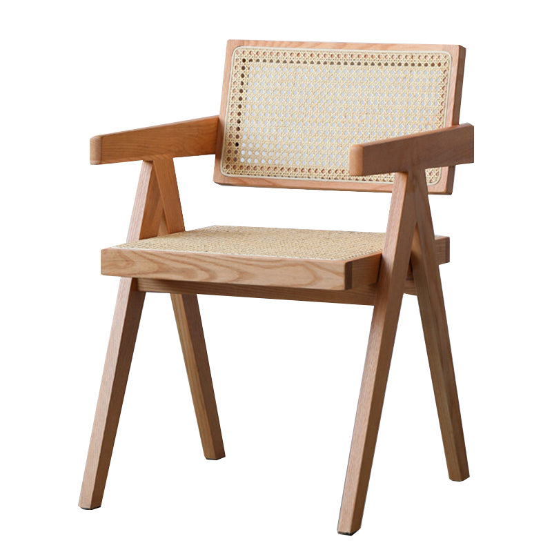 Comedor contemporáneo King Louis Silla de comedor de madera maciza