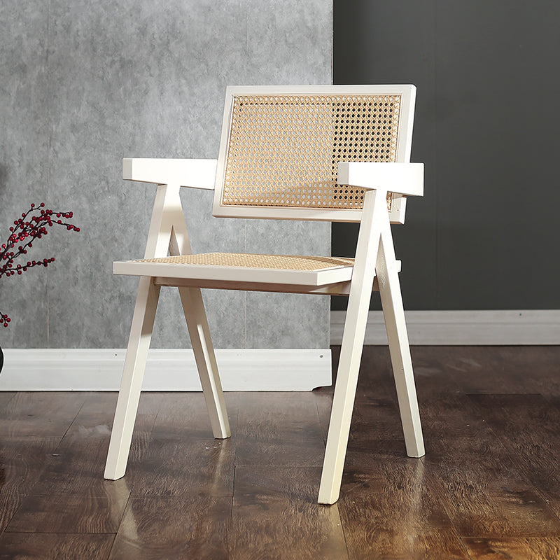 Comedor contemporáneo King Louis Silla de comedor de madera maciza