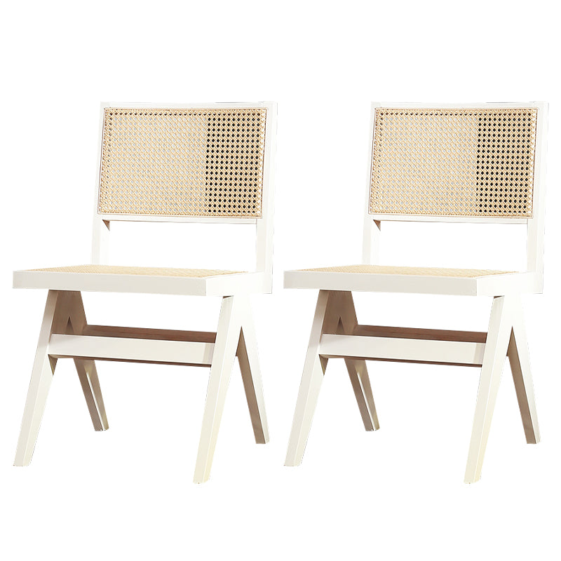 Comedor contemporáneo King Louis Silla de comedor de madera maciza