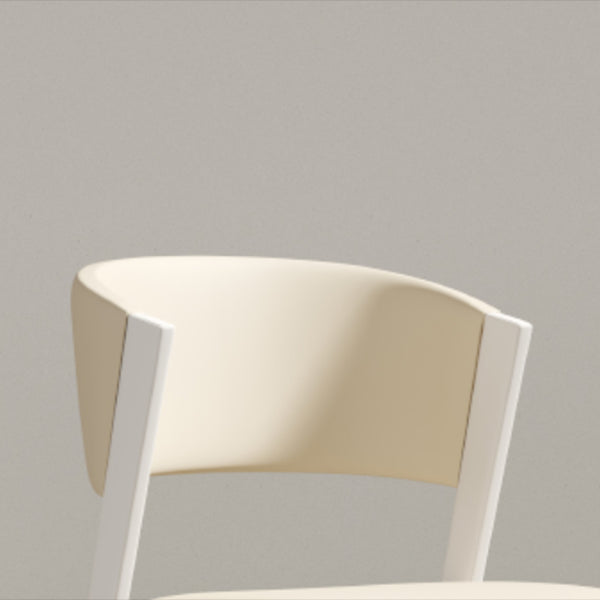 White Legs Modern Open Back Upholstered Dining and Accent Chairs Clearhalo 'Dining Chairs' 'Dining Tables & Seating' 'dining_chair' 'furn' 'furn_dining_chair' 'Furniture' 'Kitchen & Dining Furniture' 7794721