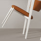 White Legs Modern Open Back Upholstered Dining and Accent Chairs Clearhalo 'Dining Chairs' 'Dining Tables & Seating' 'dining_chair' 'furn' 'furn_dining_chair' 'Furniture' 'Kitchen & Dining Furniture' 7794724