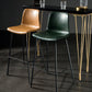Contemporary Style Low Back Upholstered Bar Stool with Metal Legs Clearhalo 'Bar Furniture' 'Bar Stools' 'bar_stools' 'furn' 'furn_bar_stools' 'Furniture' 'Kitchen & Dining Furniture' 7794791