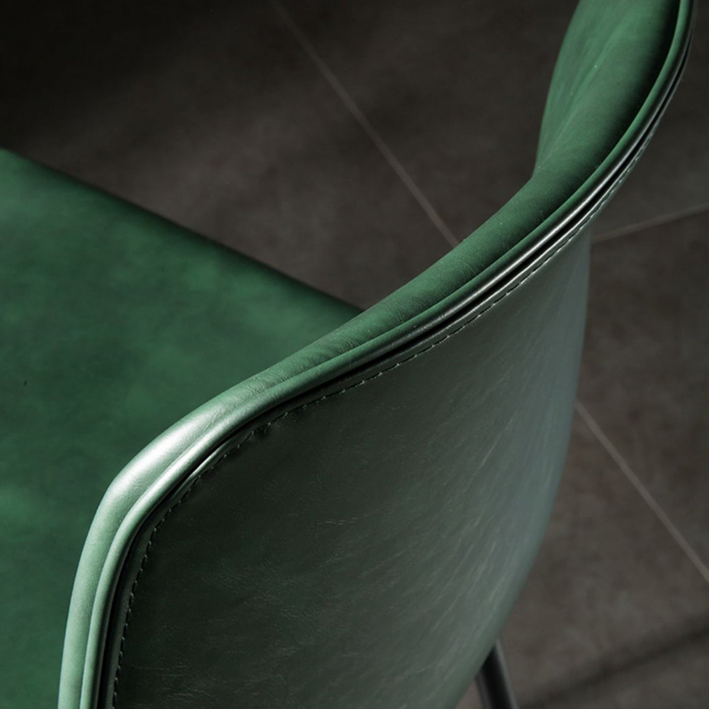 Contemporary Style Low Back Upholstered Bar Stool with Metal Legs Clearhalo 'Bar Furniture' 'Bar Stools' 'bar_stools' 'furn' 'furn_bar_stools' 'Furniture' 'Kitchen & Dining Furniture' 7794799
