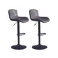 Hedendaagse stijl verstelbare gestoffeerde barstoel met metalen benen