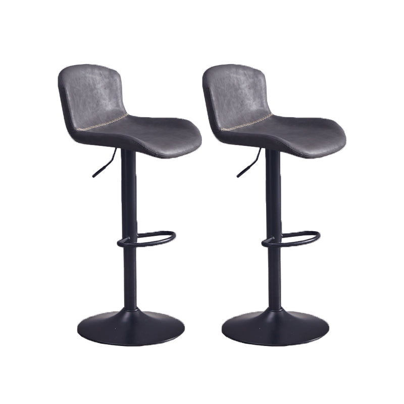 Hedendaagse stijl verstelbare gestoffeerde barstoel met metalen benen