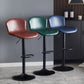 Hedendaagse stijl verstelbare gestoffeerde barstoel met metalen benen