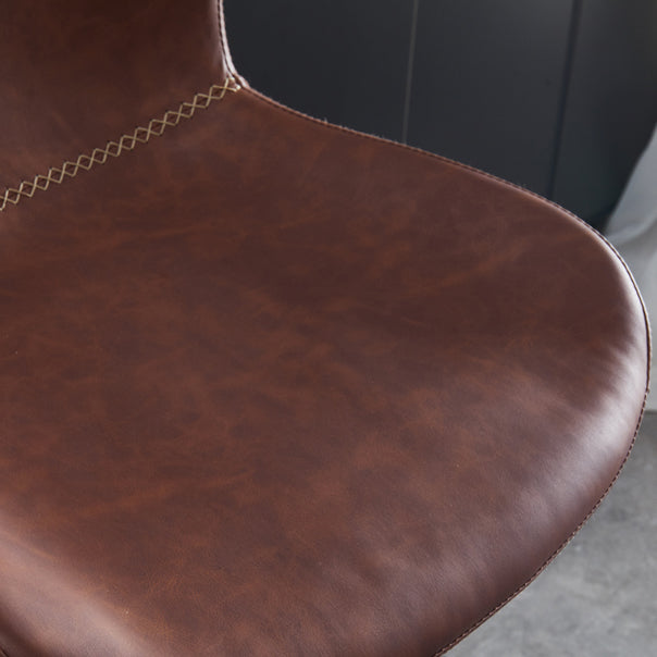 Hedendaagse stijl verstelbare gestoffeerde barstoel met metalen benen