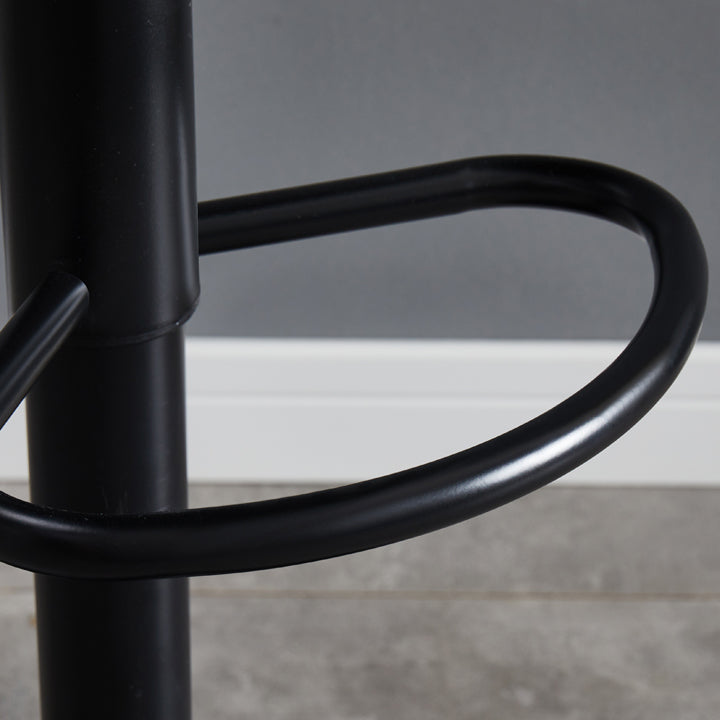 Hedendaagse stijl verstelbare gestoffeerde barstoel met metalen benen