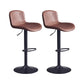 Hedendaagse stijl verstelbare gestoffeerde barstoel met metalen benen