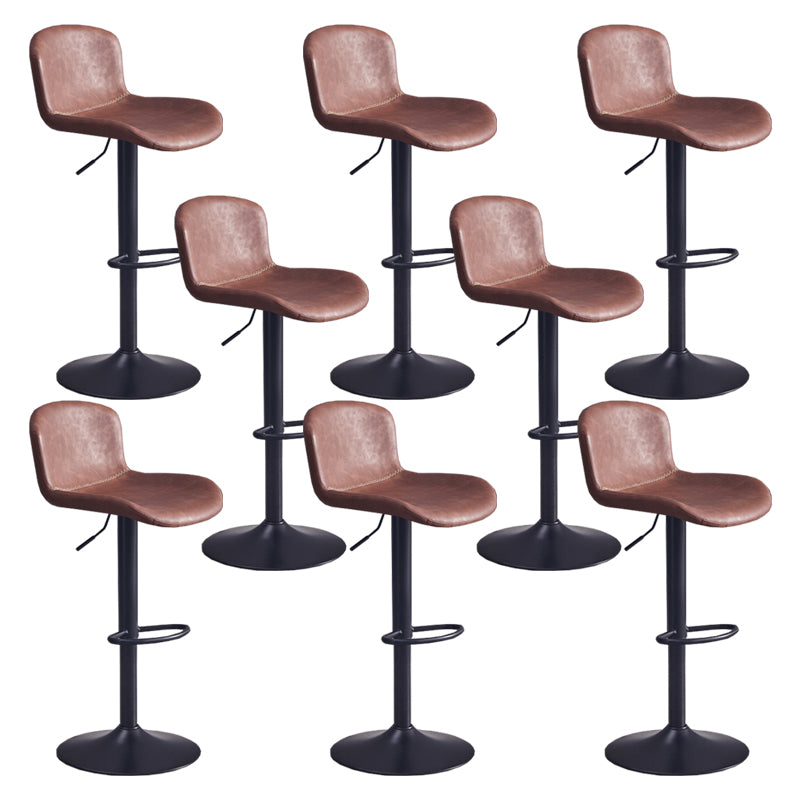 Hedendaagse stijl verstelbare gestoffeerde barstoel met metalen benen