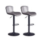 Hedendaagse stijl verstelbare gestoffeerde barstoel met metalen benen