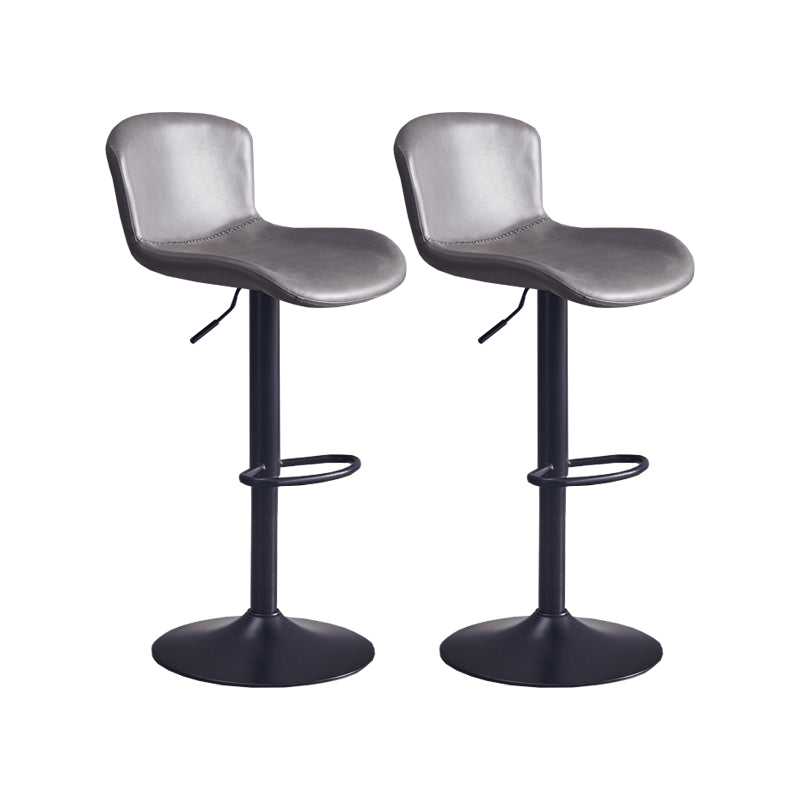 Hedendaagse stijl verstelbare gestoffeerde barstoel met metalen benen