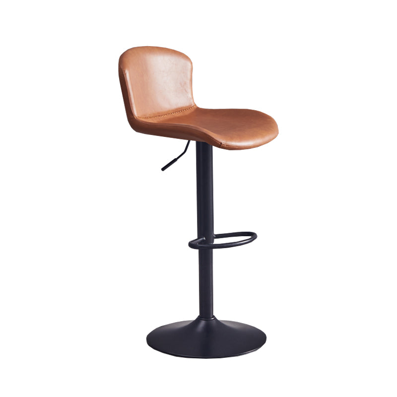 Hedendaagse stijl verstelbare gestoffeerde barstoel met metalen benen