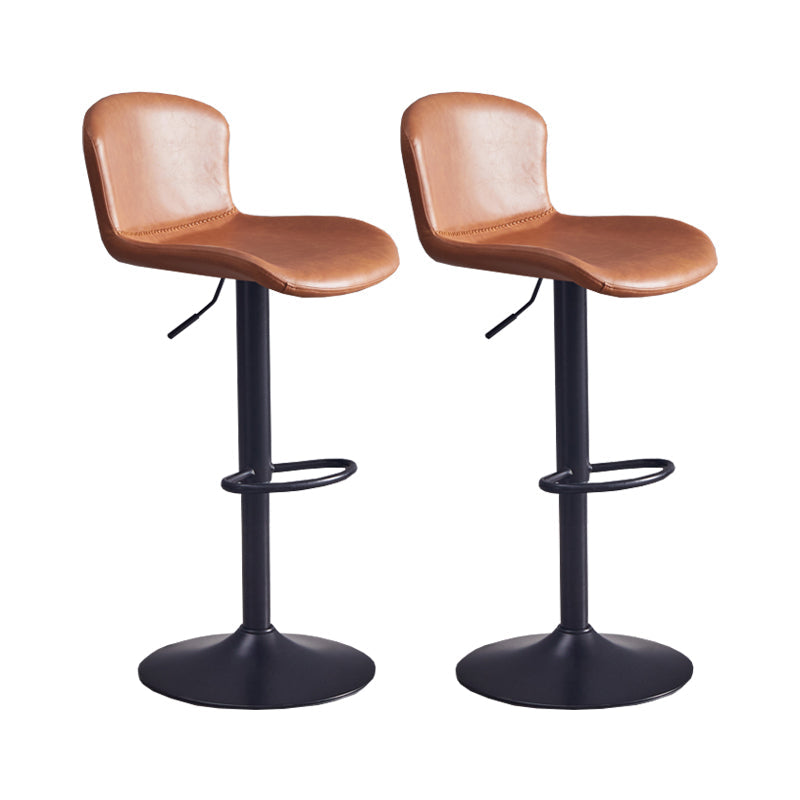 Hedendaagse stijl verstelbare gestoffeerde barstoel met metalen benen