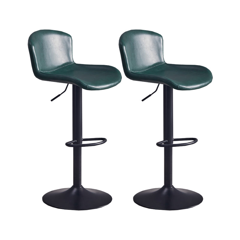 Hedendaagse stijl verstelbare gestoffeerde barstoel met metalen benen