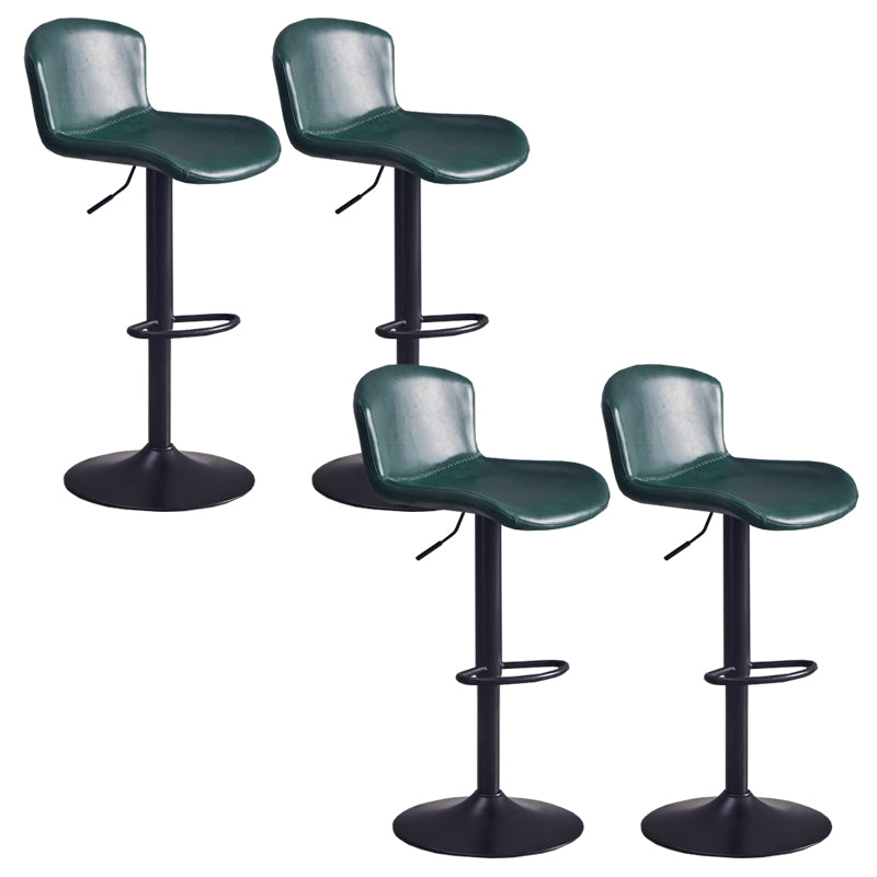 Hedendaagse stijl verstelbare gestoffeerde barstoel met metalen benen