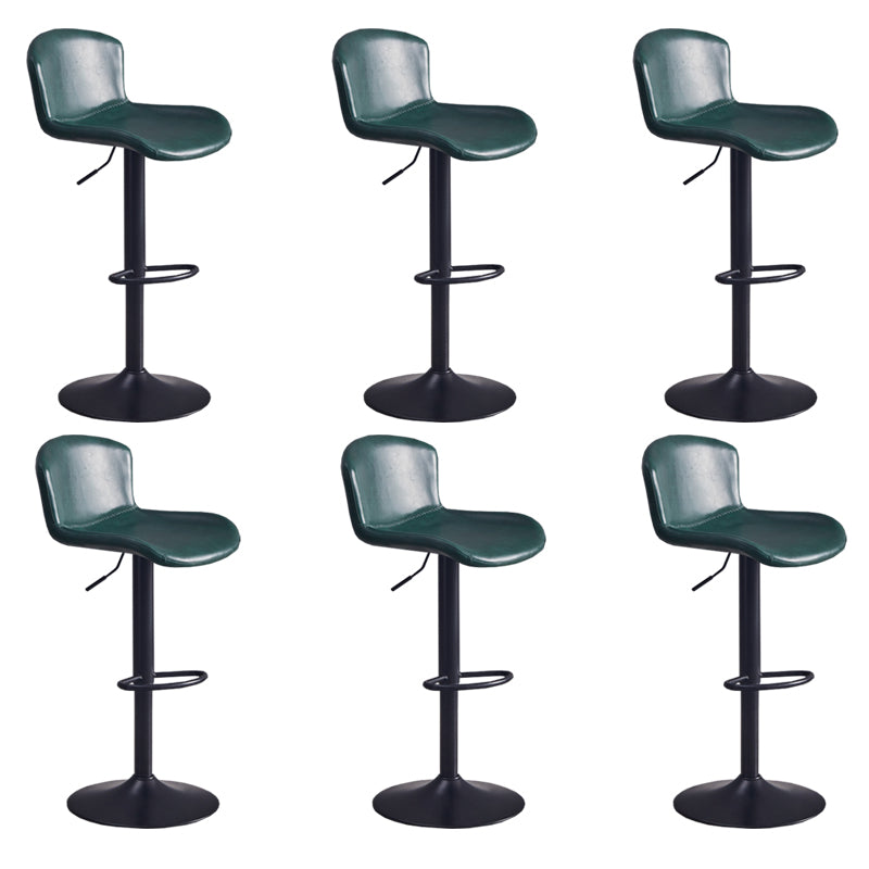 Hedendaagse stijl verstelbare gestoffeerde barstoel met metalen benen