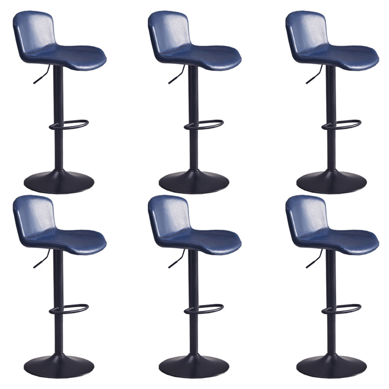 Hedendaagse stijl verstelbare gestoffeerde barstoel met metalen benen