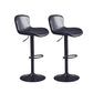 Hedendaagse stijl verstelbare gestoffeerde barstoel met metalen benen
