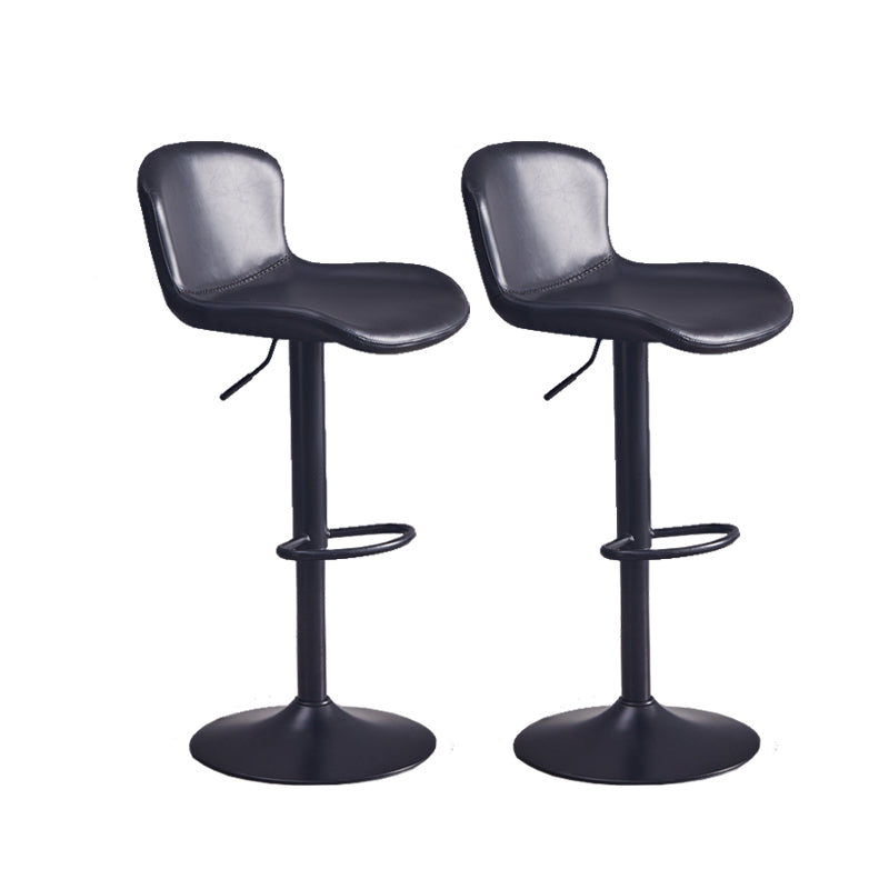 Hedendaagse stijl verstelbare gestoffeerde barstoel met metalen benen