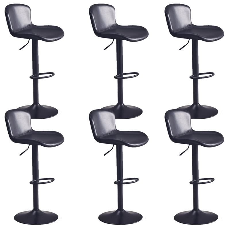 Hedendaagse stijl verstelbare gestoffeerde barstoel met metalen benen