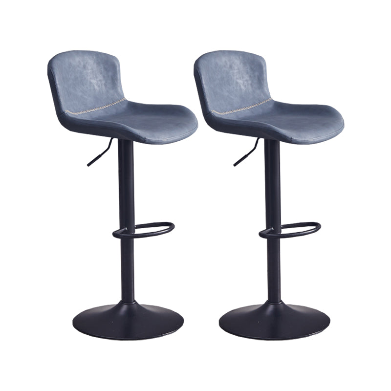 Hedendaagse stijl verstelbare gestoffeerde barstoel met metalen benen