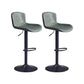 Hedendaagse stijl verstelbare gestoffeerde barstoel met metalen benen