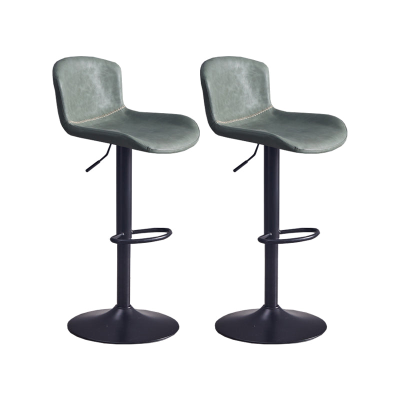Hedendaagse stijl verstelbare gestoffeerde barstoel met metalen benen