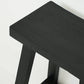 Contemporary Black Ash Solid Wood Armless Bar Stool with Footrest Clearhalo 'Bar Furniture' 'Bar Stools' 'bar_stools' 'furn' 'furn_bar_stools' 'Furniture' 'Kitchen & Dining Furniture' 7794910