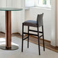 Contemporary Upholstered Armless Bar Stool with Solid Wood Legs Clearhalo 'Bar Furniture' 'Bar Stools' 'bar_stools' 'furn' 'furn_bar_stools' 'Furniture' 'Kitchen & Dining Furniture' 7794934