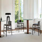 Contemporary Upholstered Armless Bar Stool with Solid Wood Legs Clearhalo 'Bar Furniture' 'Bar Stools' 'bar_stools' 'furn' 'furn_bar_stools' 'Furniture' 'Kitchen & Dining Furniture' 7794937