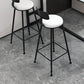 Modern Style 3/5 Pieces Faux Marble Rectangular Bar Table Set for Living Room