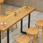 1/2/9 Pieces Contemporary Solid Wood Bar Set for Living Room