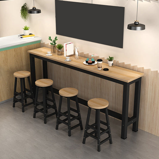 Gefabriceerde houtzettingsbalktafel met schroefdeksel voor woonkamer