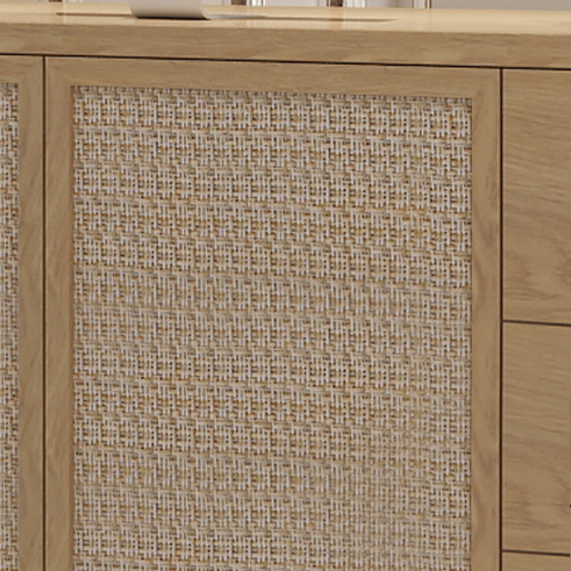 Contemporary Style Wood Rectangle Patio Bar Table for Living Room Clearhalo 'Bar Furniture' 'Bar Tables' 'bar_tables' 'furn' 'furn_bar_tables' 'Furniture' 'Kitchen & Dining Furniture' 7795673