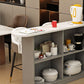 Contemporary Style Wood Specialty Patio Bar Table for Living Room Clearhalo 'Bar Furniture' 'Bar Tables' 'bar_tables' 'furn' 'furn_bar_tables' 'Furniture' 'Kitchen & Dining Furniture' 7795696