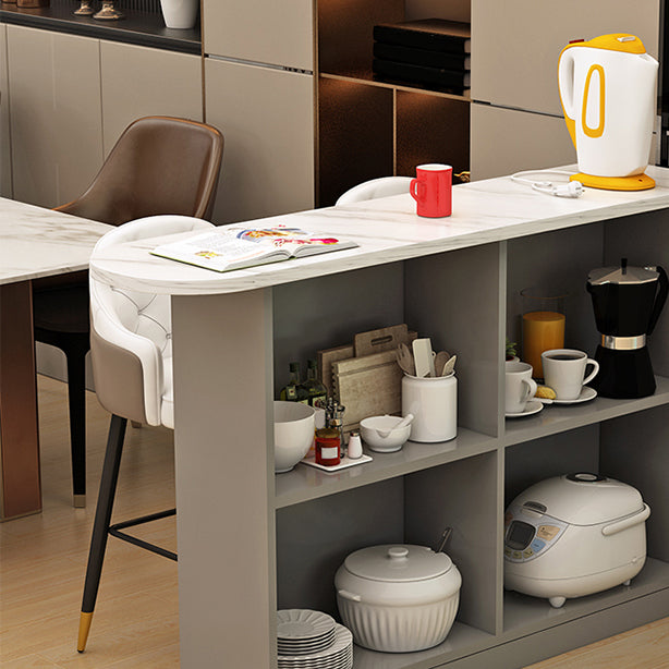 Contemporary Style Wood Specialty Patio Bar Table for Living Room Clearhalo 'Bar Furniture' 'Bar Tables' 'bar_tables' 'furn' 'furn_bar_tables' 'Furniture' 'Kitchen & Dining Furniture' 7795696