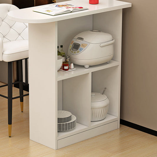 Hedendaagse stijl Wood Specialty Patio Bar Tafel voor woonkamer