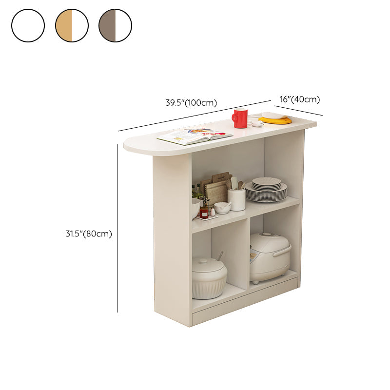 Contemporary Style Wood Specialty Patio Bar Table for Living Room Clearhalo 'Bar Furniture' 'Bar Tables' 'bar_tables' 'furn' 'furn_bar_tables' 'Furniture' 'Kitchen & Dining Furniture' 7795700