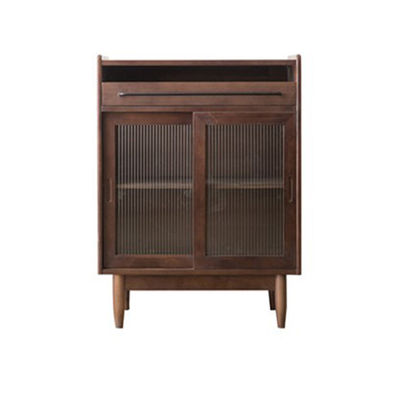 Armadietto di sideboard della porta di vetro contemporanea con spazio per l'uso domestico