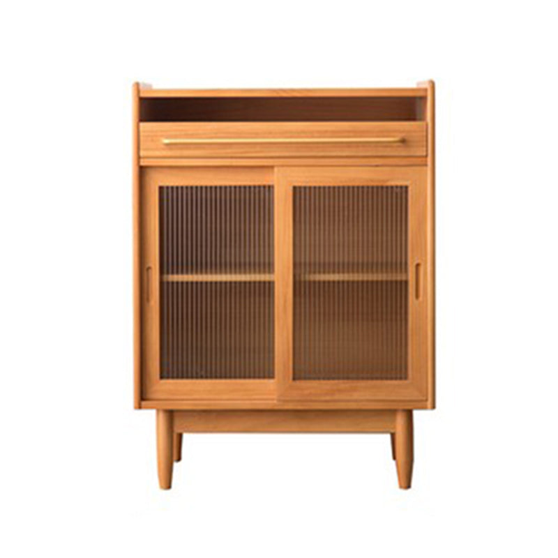 Armadietto di sideboard della porta di vetro contemporanea con spazio per l'uso domestico