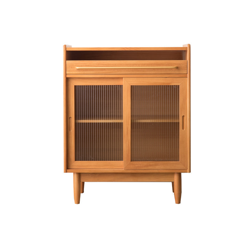 Armadietto di sideboard della porta di vetro contemporanea con spazio per l'uso domestico