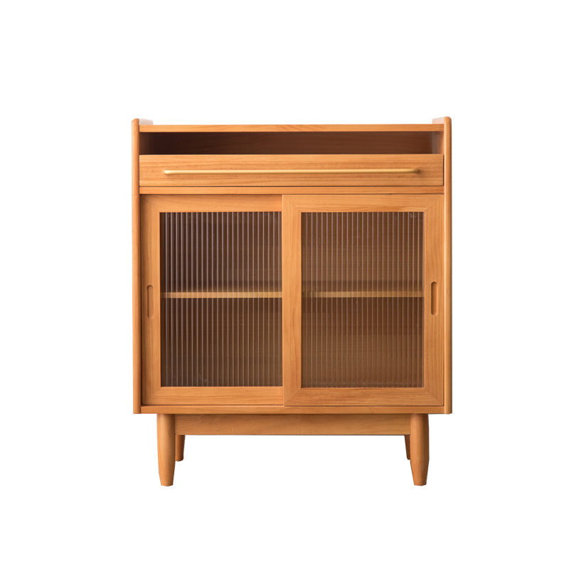 Armadietto di sideboard della porta di vetro contemporanea con spazio per l'uso domestico