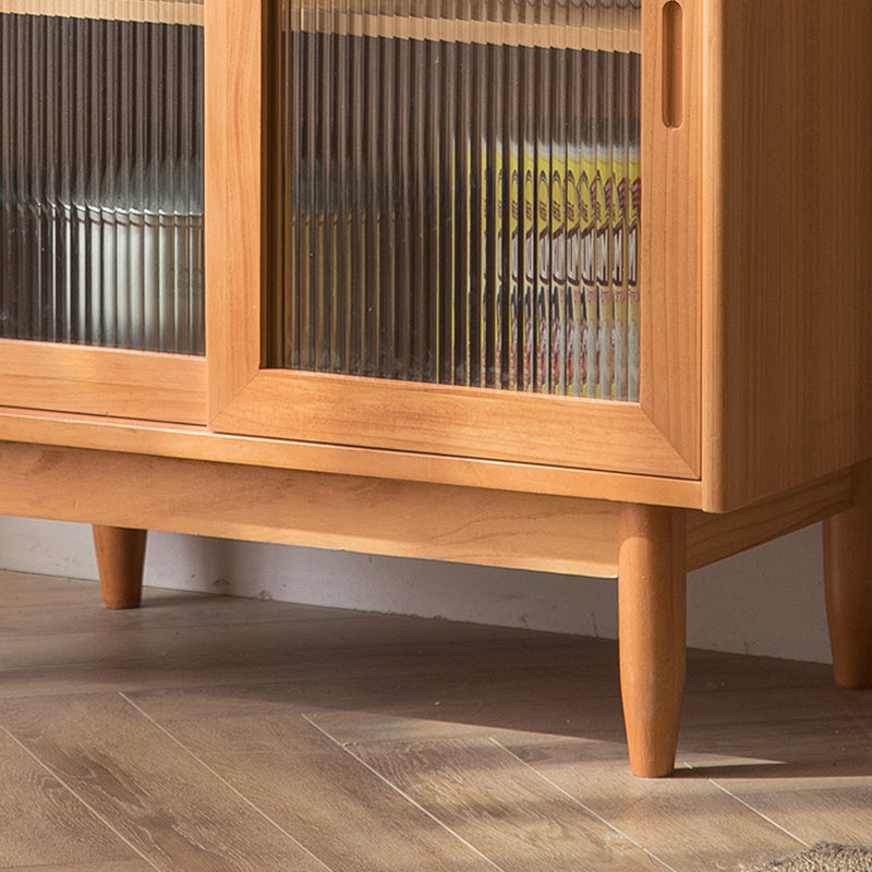 Armadietto di sideboard della porta di vetro contemporanea con spazio per l'uso domestico