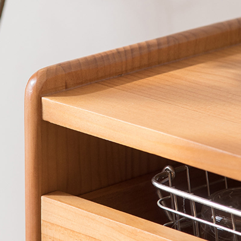 Armadietto di sideboard della porta di vetro contemporanea con spazio per l'uso domestico