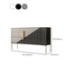 Contemporary Style Ash Wood Storage Sideboard Cabinet with Drawers