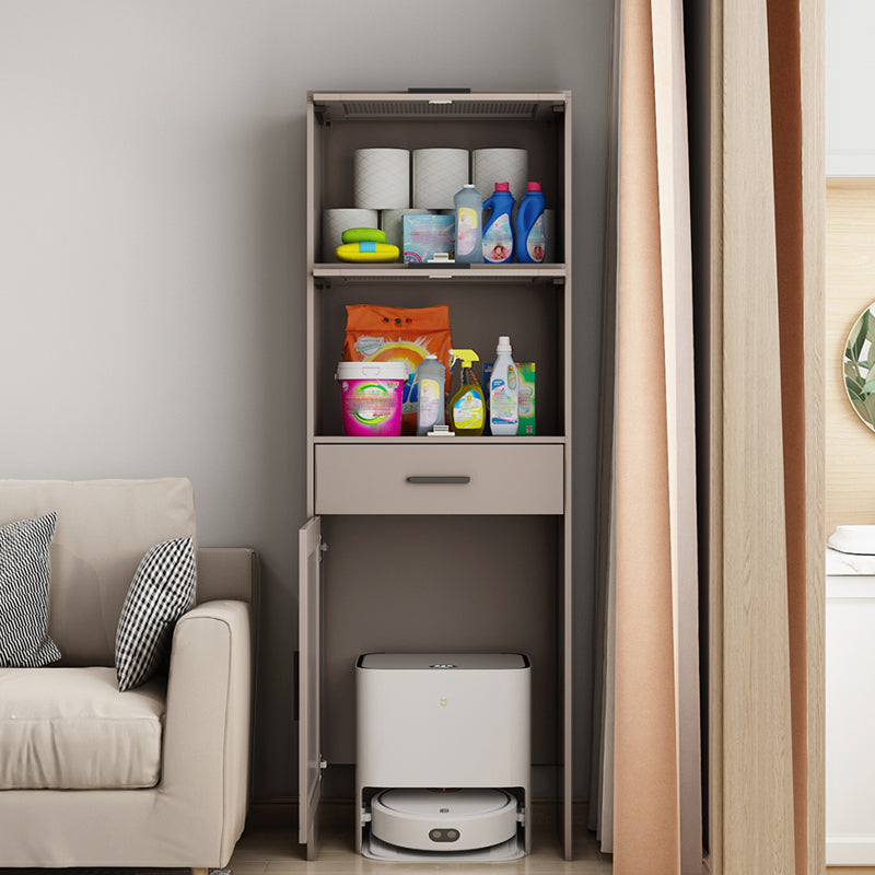 Puerta de vidrio de estilo MDF Gabinet Singboard con 1 cajón y 3 puertas