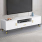 Wooden TV Media Console Glam Media Console TV Stand with Drawer White Clearhalo 'furn' 'furn_tv_stands_entertainment_centers' 'Furniture' 'Living Room Furniture' 'TV Stands & Entertainment Centers' 'TV Stands & Media Storage Furniture' 'tv_stands_entertainment_centers' 7798052