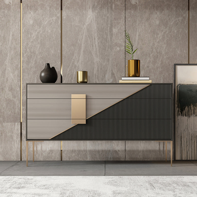 Glam Horizontal Storage Chest with Soft-Close Drawers for Home Clearhalo 'Bedroom Furniture' 'Dressers & Chests' 'dressers_chests' 'furn' 'furn_dressers_chests' 'Furniture' 7798261