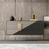 Glam Horizontal Storage Chest with Soft-Close Drawers for Home Clearhalo 'Bedroom Furniture' 'Dressers & Chests' 'dressers_chests' 'furn' 'furn_dressers_chests' 'Furniture' 7798261